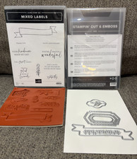 Stampin Up Stamps  Dies MIXED LABELS 