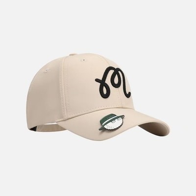 Malbon Line Art Golfmütze verstellbar passt den meisten Baseballkappe Outdoor Sport 