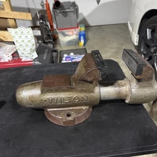 VTG WILTON Schiller Bullet Vise Model 101157 4” Jaws