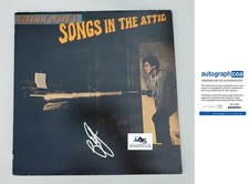 BILLY JOEL AUTOGRAPH SIGNED SONGS IN THE ATTIC VINYL LP ALBUM RECORD ACOA