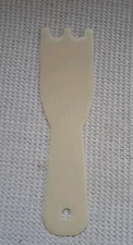 George Foreman Grill Scraper Fork Spatula Off White in Color