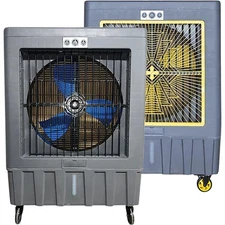 Hessaire MC92V 11,000 CFM(Cubic Ft per Min)3-Spd Port Hi Vel Cool Fan-Evap Coolr