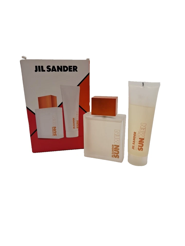 JIL SANDER SUN MEN 75 ml EDT UND SHAMPOO 75 ml NEU