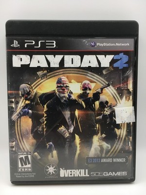 PS3 Playstation - Payday 2 w/ Box & Manual (Works)