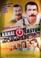 Kanal I Zasyon - Filmplakat A1 84x60cm gerollt