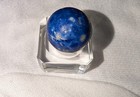 Vintage Bennington Pottery Marbles Brown .54" Blue .75" Approx. — photo 3