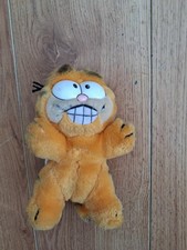 Vintage Garfield  Stuck on You Small Soft Plush Toy Dakin 1981