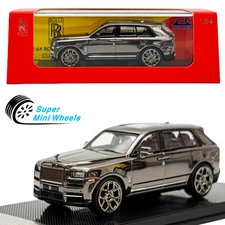 SC Art 1:64 Rolls-Royce Cullinan Chrome black - Diecast car