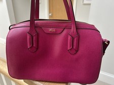 Lauren Ralph Lauren Leather Bag, Pink