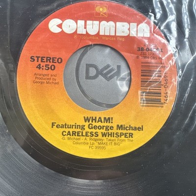 Wham! with George Michael - Careless Whisper - Colombia (45RPM 7 Single)(J679) 