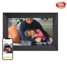 Carver HD WiFi Digital Picture Frame, 10.1 , Add Photos with App, Free Unlimi...