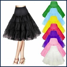 Short Tutu Petticoat Crinoline 50s Swing Vintage Tutu 26" Retro Underskirt