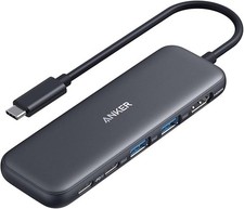Anker USB C Hub, 1 x Powered USB-C 5Gbps & 2×Powered USB-A 3.0 5Gbps
