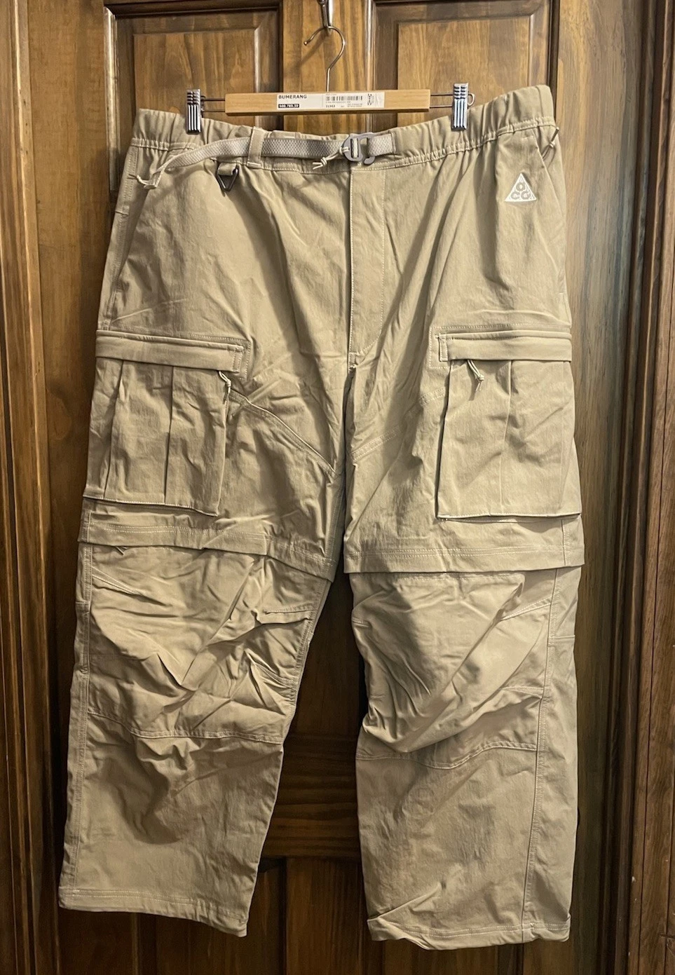 Nike ACG Smith Summit Convertible Cargo Pants Khaki Men’s Sz XXL FN0428-247
