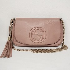 GUCCI Soho Leather Shoulder Bag lux449-092925