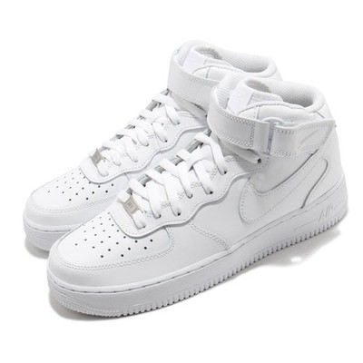 Nike Air Force 1 Mid 07 Triple White Men Classic Casual Shoes Sneaker CW2289-111