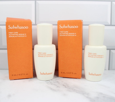 2 x Sulwhasoo First Care Activating Serum VI 8ml / 0.27 fl oz - READ DESC