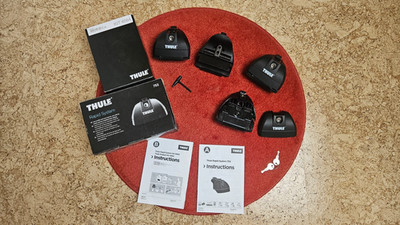 Original Thule Rapid System 753 Lastenträgerfußsatz inkl. Kit 4064 (Ford)