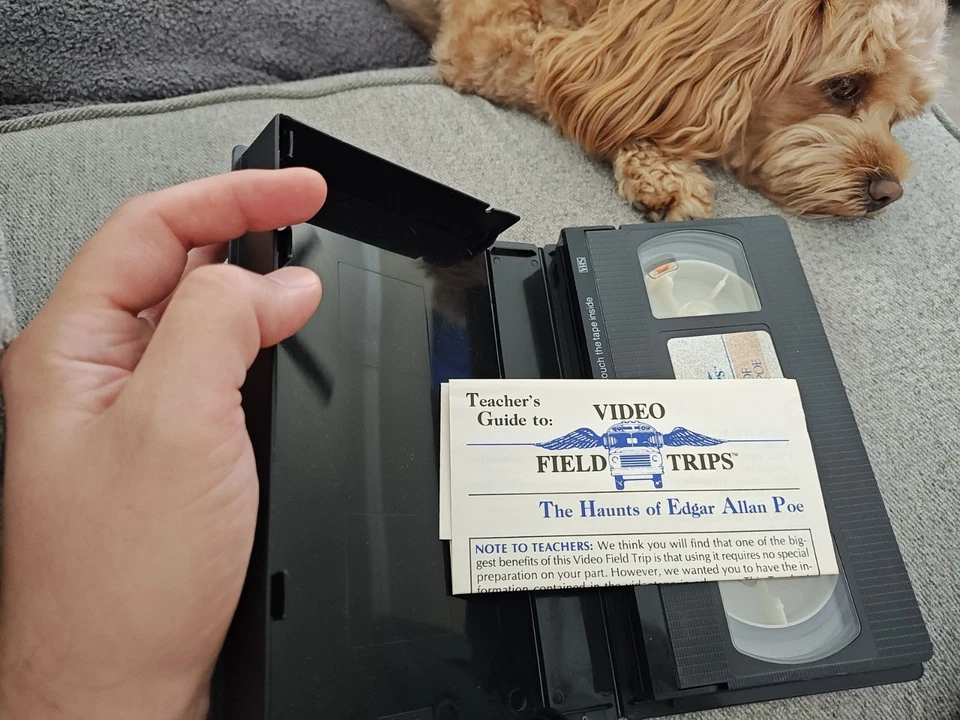 Video Field Trips- The Haunts Of Edgar Allan Poe (VHS, 1987) - Image 2 of 2