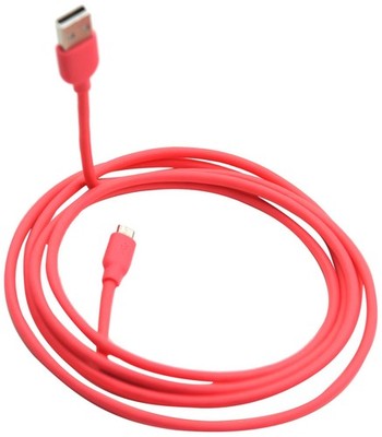 Usb A To Micro B Colored Phone Charging Cable 6ftpvc Jacketpink