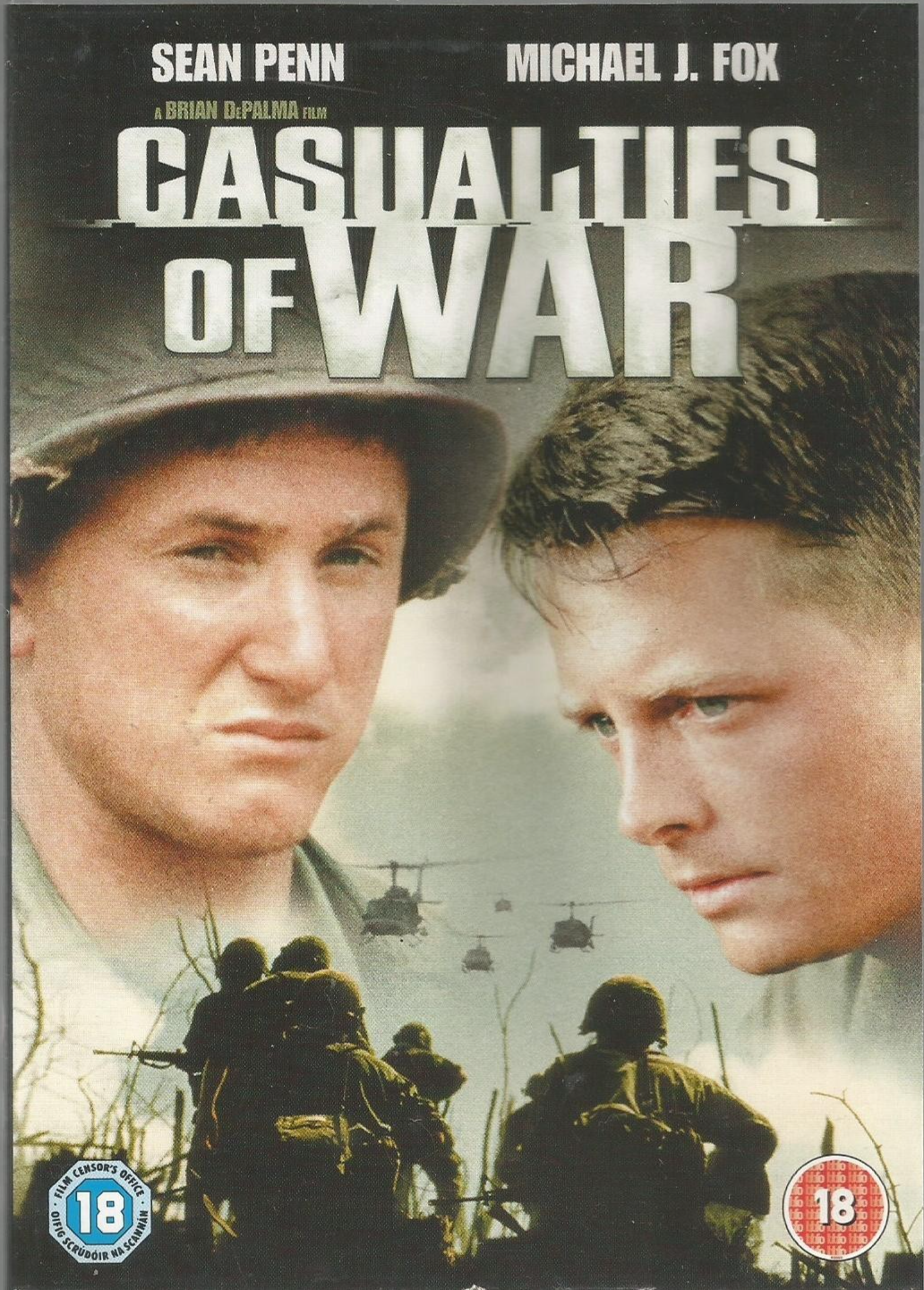 Casualties Of War DVD Sean Penn Michael J. Fox war