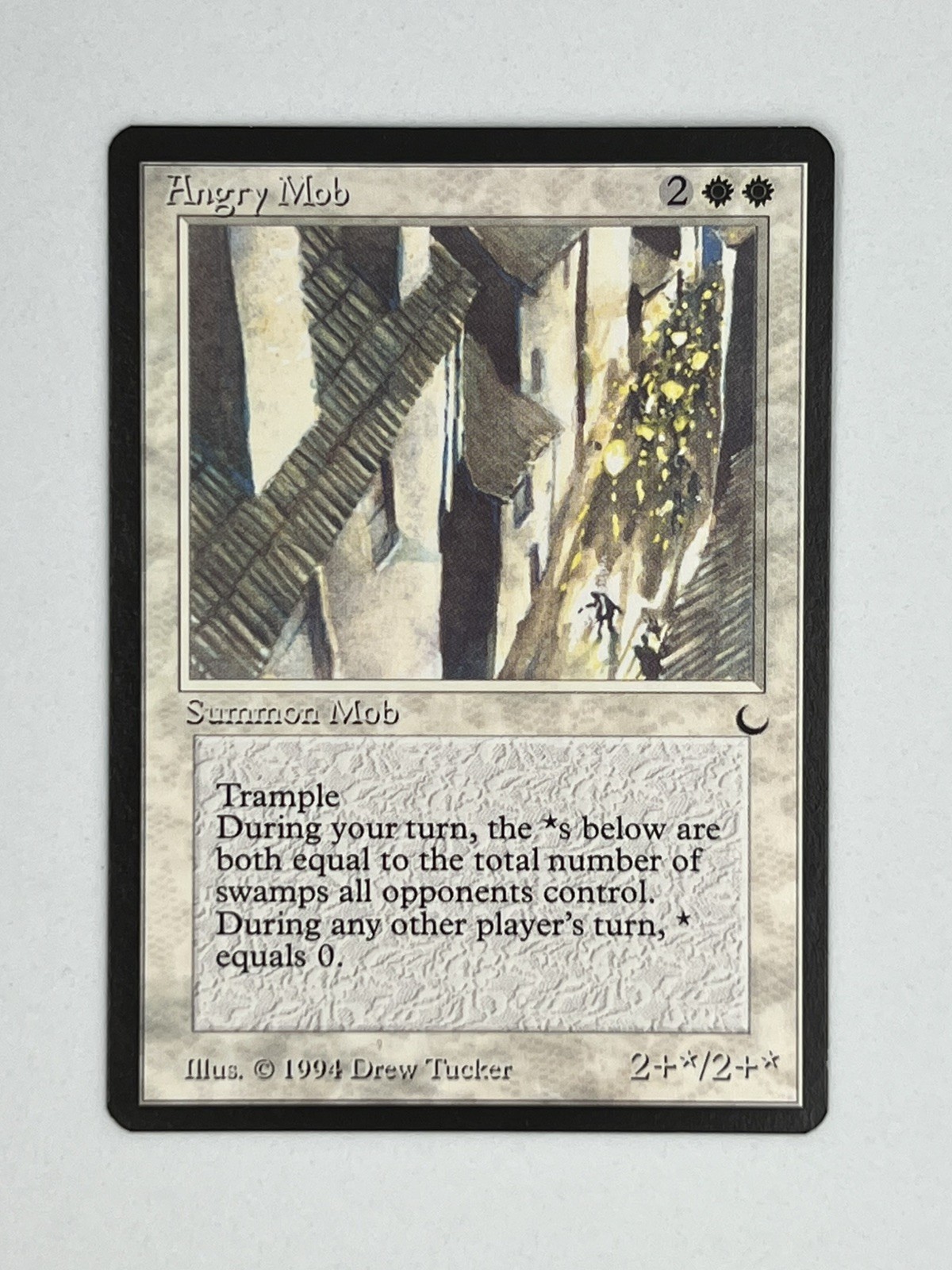 MTG ANGRY MOB The Dark Regular NM/MT+ Magic The Gathering