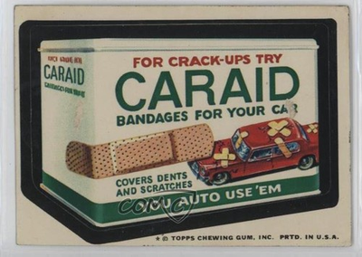 #ad #ad 1974 Topps Wacky Packages Series 10 Caraid Bandages 0nr3 $5.31