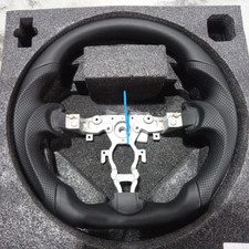 For Nissan 370z Nismo Z Full Black Leather Sport Steering Wheel 2008-2021