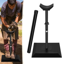 Professional Farrier Tool-Height Adjustable Metal Hoof Stand, Horse Hoof Trimmin