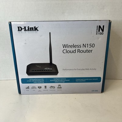D-Link DIR-600L 150 Mbps 4-Port 10/100 Home Wireless N150 Cloud Router BRAND NEW