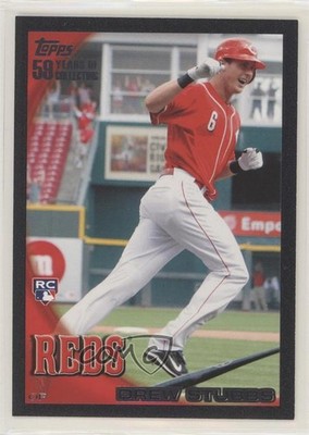 2010 Topps Black /59 Drew Stubbs #64 Rookie RC 1l2