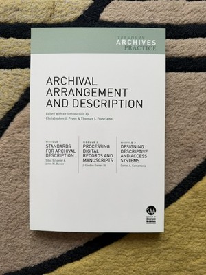 Archival Arrangement and Description