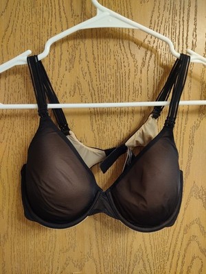 Victoria's Secret Perfect Coverage Lined Underwire Full Coverage Bra 34B Black
