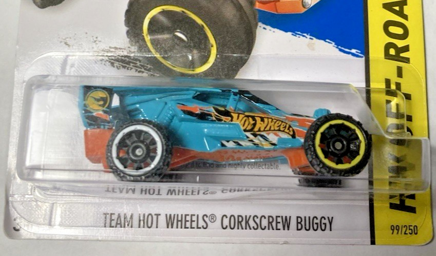 Mattel Team Hot Wheels Corkscrew Buggy treasure Hunt Diecast car