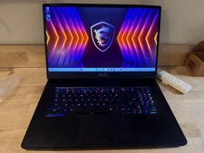 MSI Titan GT77-12UHS i9-12900HX 64GB RAM 4.0TB SSD RTX 3080Ti 16GB 4K Reset Read