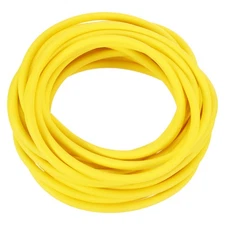 26 Ft 8Meter Latex Rubber Tubing 3/16"(4mm) ID 1/4"(7mm) OD Yellow