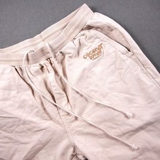 Crazy Shirt Hawaii Coconut Dyed Mens Jogger Pants Drawstring Embroidered Logo