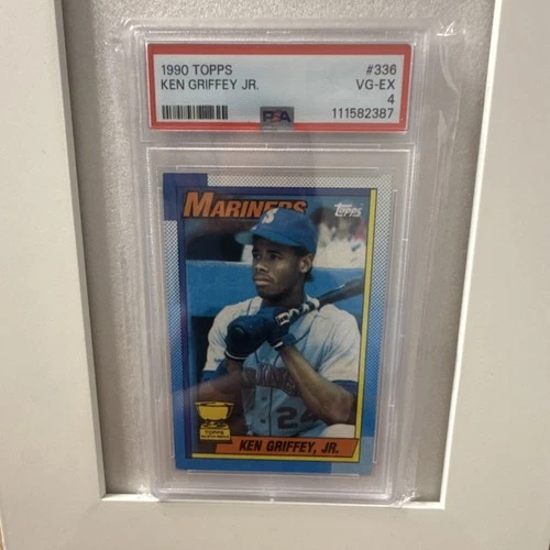 Topps 1990 Ken Griffey Jr. #336 Seattle Mariners PSA 4 Baseball Card