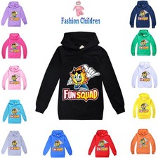 Soft Children Hoodie Pullover Kids Boy Girl Tops Sweatshirt Hooded Casual Jacket