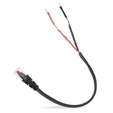 Sousery 1PC RJ11 Replacement Mirror Wire Power Cord Standard size, black 