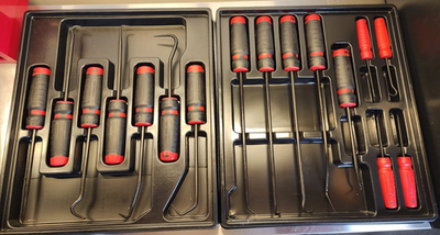 Mac tools - 16 PC. Mac-Grip Pick Set - Red - PS16DR | eBay