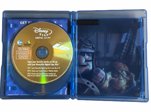Disney Pixar UP 2009 4 Disc Blu Ray DVD Digital - Picture 5 of 9