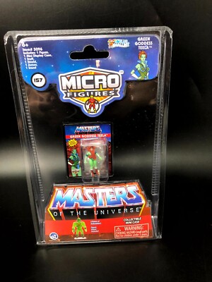 Green Goddess Teela - World's Smallest - Action Figures Masters of the Universe