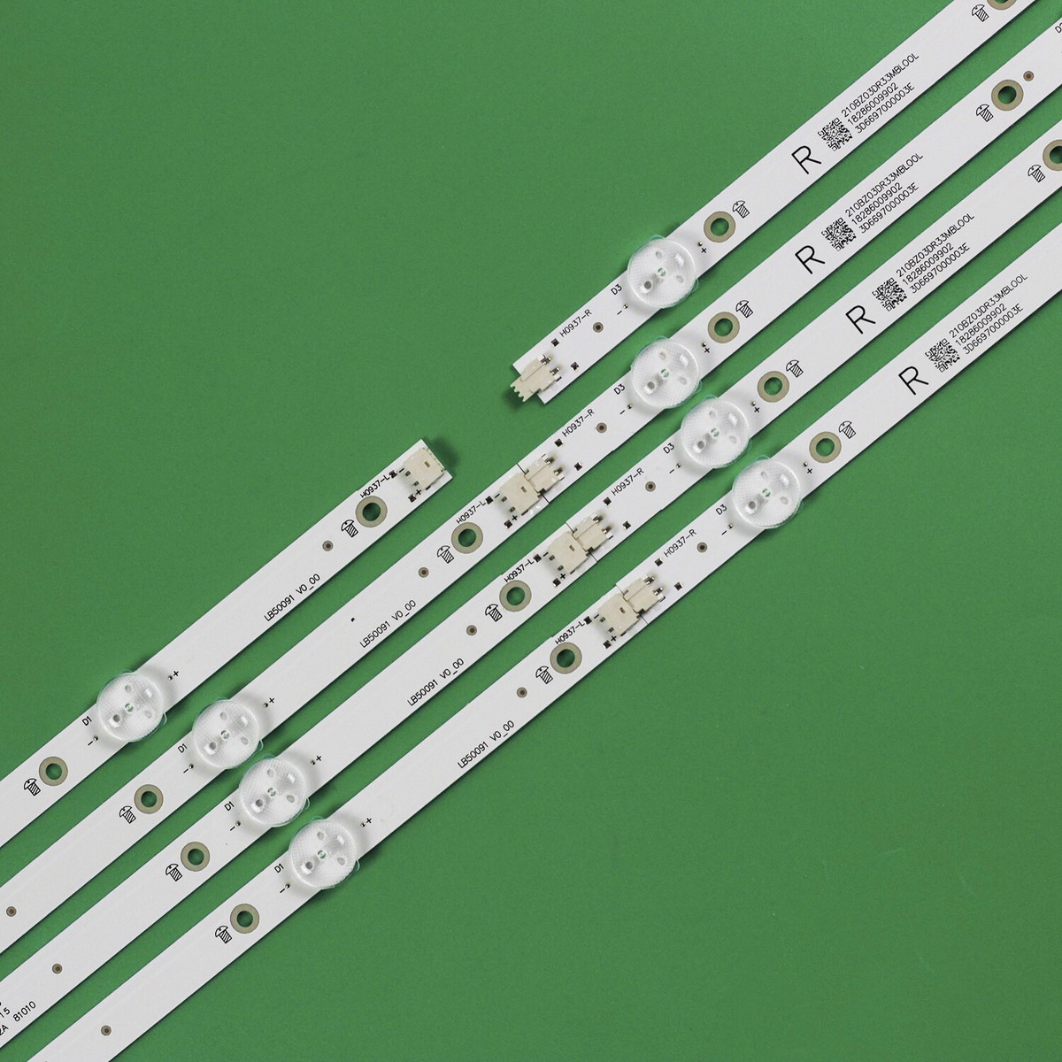 8 Strisce LED Retroilluminazione Per TV Sharp LC-50LB601U - Foto 13