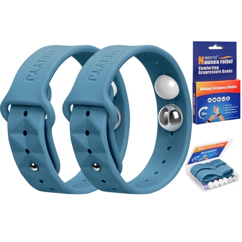 Morning Sickness Relief Wristbands Motion Sickness Bands for Adults Sea Sickn...