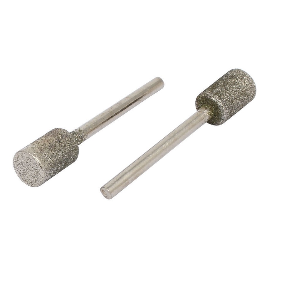 Uxcell 10pc Diamond Mounted Grinding Points – 8mm Taper Tip, 3mm Shank, For Glass, Ceramic, Stone - View #7