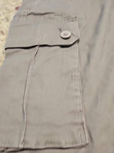 Mens Sonoma GRAY CARGO SHORTS SIZE WAIST 40 - Picture 6 of 24