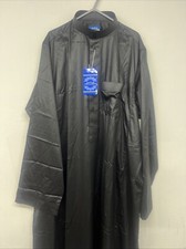 AMSONS Arab Abaya Kaftan Dress Men Islam Thobe Robe Thoub Jubba Robe BNWT