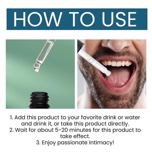 Secret Drop for Strong Men-Boost Energy,Improve Stamina Testosterone Booster Hot - Picture 8 of 15