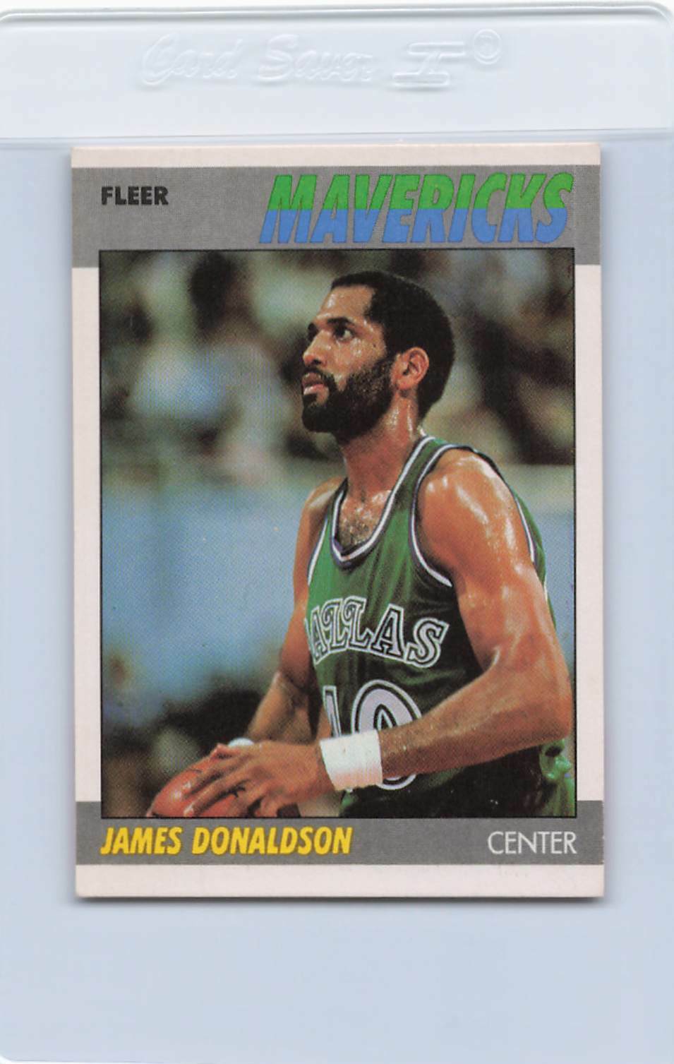 1987/88 Fleer #28 James Donaldson Mavericks NM *1264
